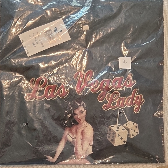 Las Vegas Lady Graphic Tee - Picture 1 of 5